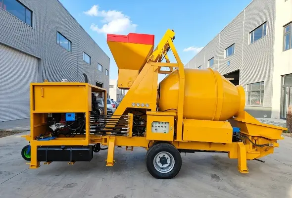 project-2 concrete mixer pump yazenmach