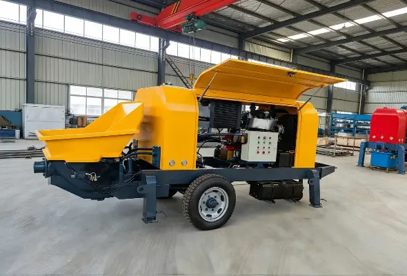 project-1 trailer concrete pump yazenmach